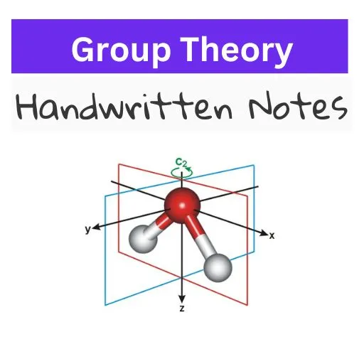 Chemistry Group Theory Note
